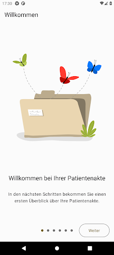 Android application BKK Groz-Beckert ePA screenshort