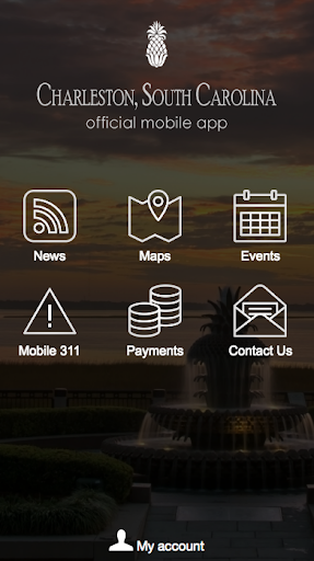 Android application City of Charleston, SC screenshort