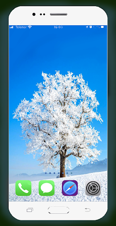 Winter Tree Wallpaperのおすすめ画像4