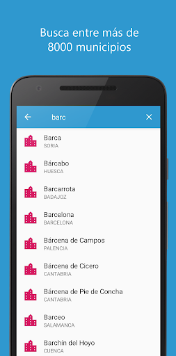 Spain Weather Screen 3