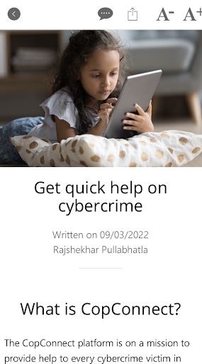 CopConnect Screen 3