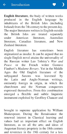 English Literature Screen 3