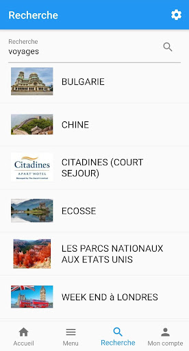 Garance App Screen 2