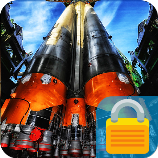 Space Rocket Lock Screen