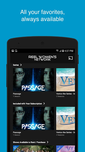 Reel Womens Network Screen 3
