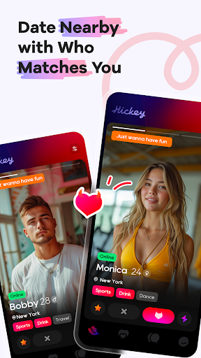 Local Meet & Dating App：Hickey 8