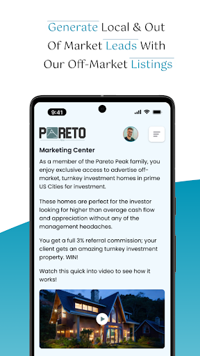 Android application Pareto Peak screenshort