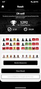 Boxle - The NBA boxscores Game