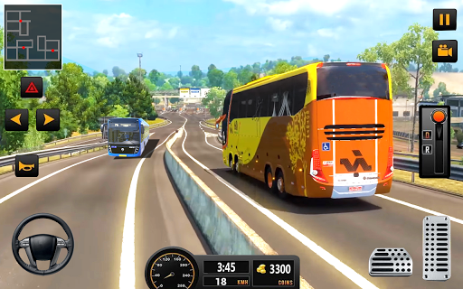 City Coach Bus Driving Simulator: Driving Games 3D screenshots 5