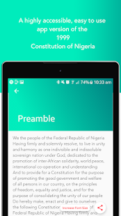 Nigerian Constitution 2.1.1 APK screenshots 10
