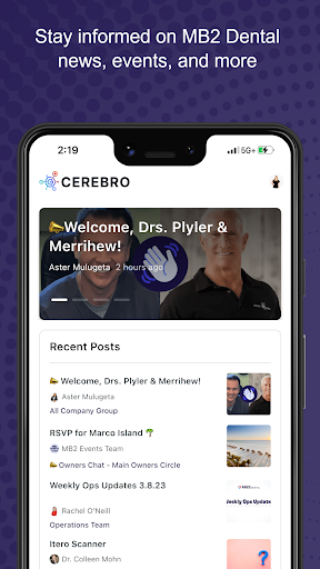 Android application MB2 Dental Cerebro screenshort