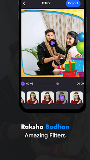 Raksha Bandhan Video Maker Screen 3