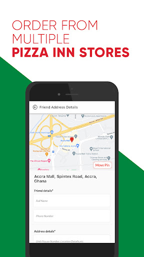 Android application Pizza Inn Eswatini screenshort