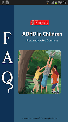 Android application FAQs - ADHD in Children screenshort