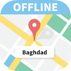 Baghdad Offline Map icon