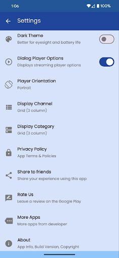 PRTV Player Screen 2