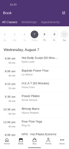 Body Heat Hot Pilates & Yoga Screen 2