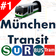 Munich Transport MVV MVG DB Bahn Bus Tram time map