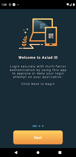Axiad ID Screen 2