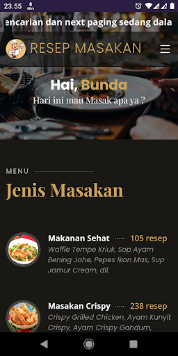 Android application Resep Masakan Lengkap screenshort
