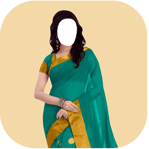 Girls Sarees Photos logo