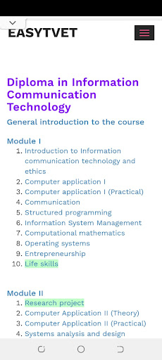 EASYTVET Screen 2