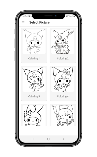 Kuromi Coloring Pages Screenshot 2 - AppWisp.com