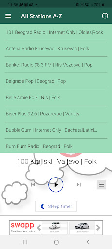 Serbian Online Radio Stations Screen 3