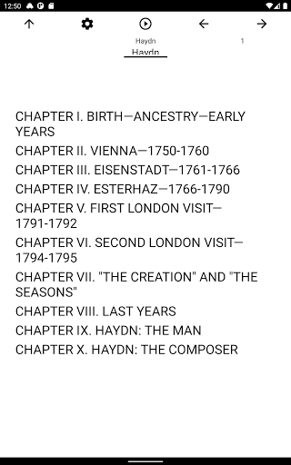 Book, Haydn Screen 3