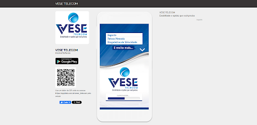 Android application vese_telecom screenshort