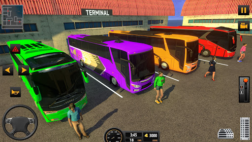 City Coach Bus Driving Simulator: Free Bus Game 21  screenshots 5