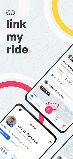 Android application Link My Ride screenshort