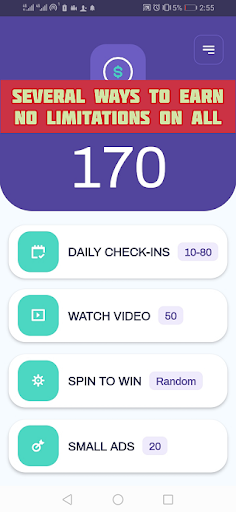 Android application A Real Money Making Machine screenshort