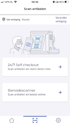 Android application Rexel NL screenshort