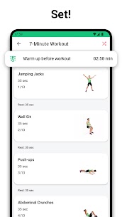 7-Minute Workout  MOD APK (Premium Unlocked) 2