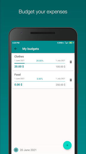 DenJohnn: capital tracker Screen 3