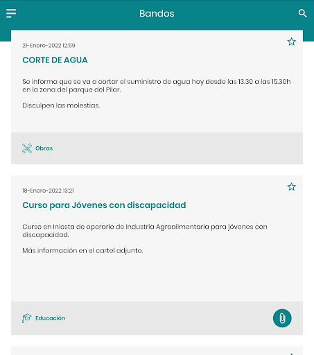 Villagarcía del Llano Informa Screen 2