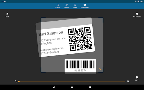 QRbot: QR & Barcode Scanner Bildschirmfoto