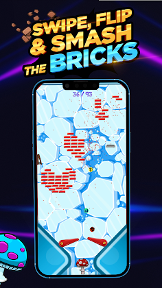 FlipOut: Pinball Brick Breaker - Screenshot 2