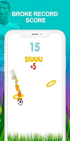 Siuuu Challenge throw the ball - Screenshot 4