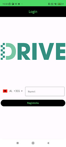 Android application Ride Driver screenshort