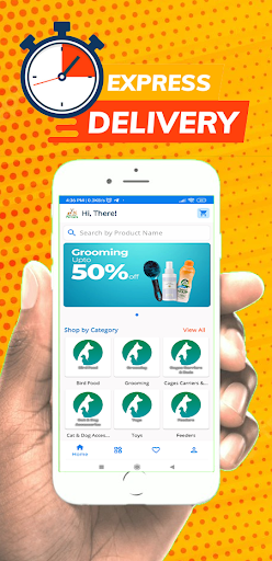 Pet Care - Online Shopping Screen 3