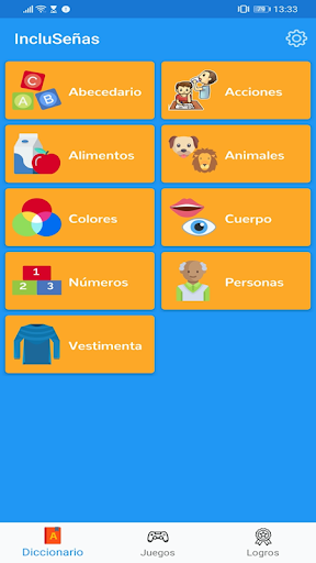 IncluSeñas Screen 2