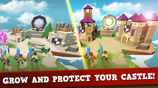 Castle Epic Defender: Fantasy Monster Grow World Varies with device APK screenshots 11