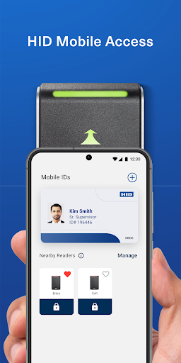 Android application HID Mobile Access screenshort