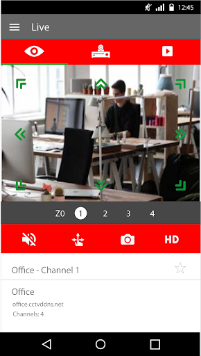 SICURVISION EasyView Screen 2
