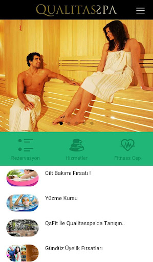 Qualitasspa Mobile App Screen 2