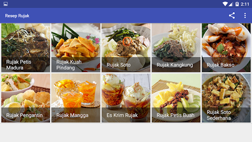 Resep Rujak