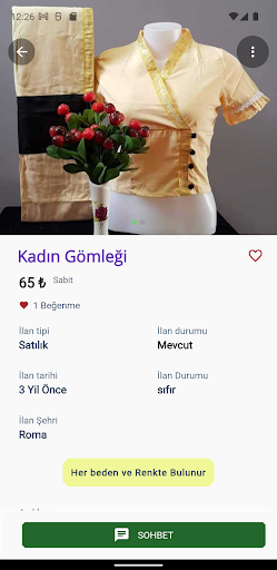 Android application Yapıştır sat screenshort