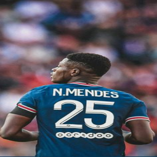 Nuno Mendes 4k wallpaper logo